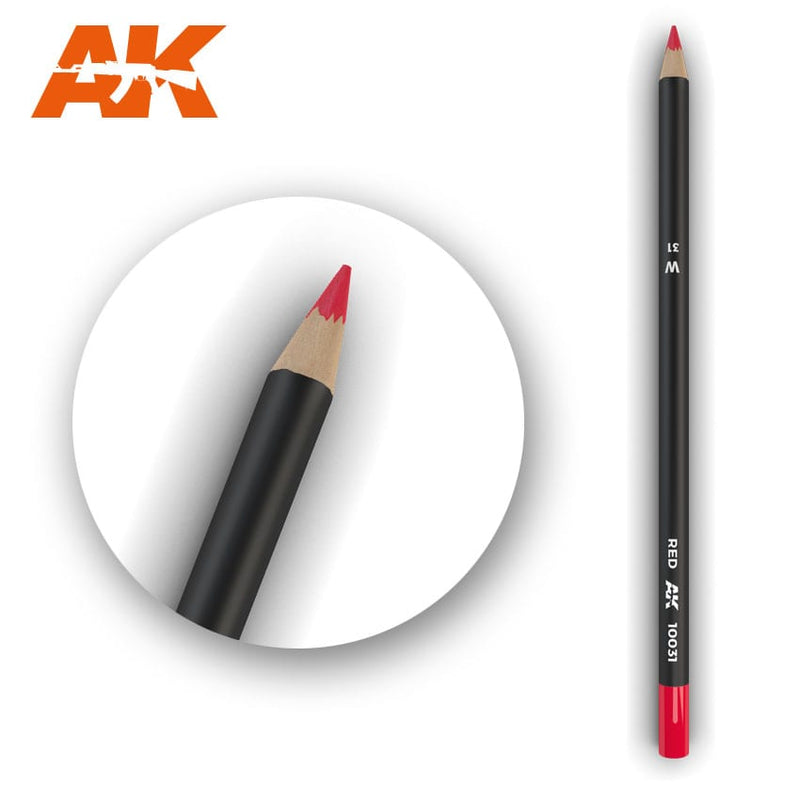 AK Interactive: Weathering Pencil - Red