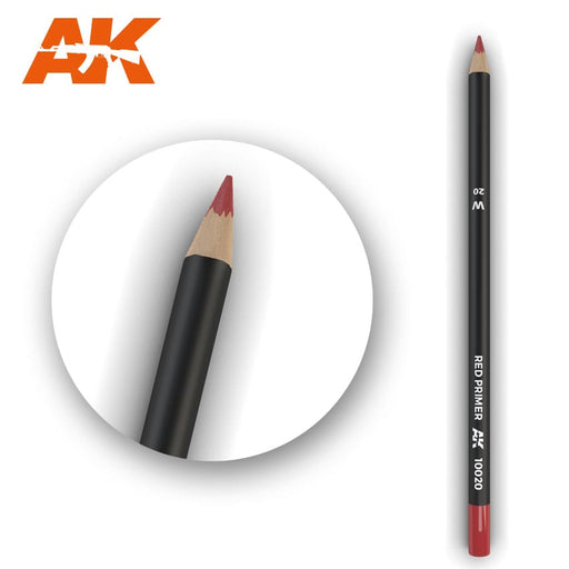 AK Interactive: Weathering Pencil - Red Primer Model Paints AK INTERACTIVE
