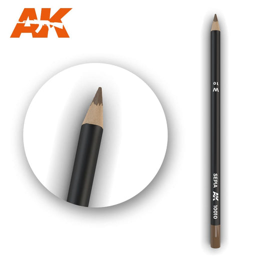 AK Interactive: Weathering Pencil - Sepia Model Paints AK INTERACTIVE