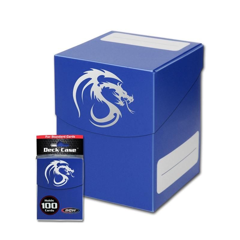 Deck Case - Large - Blue (BCW) Deck Boxes & Storage BCW