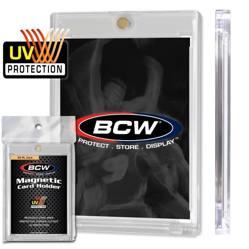 BCW Magnetic Card Holder: 55pt Card Holders & Protectors BCW