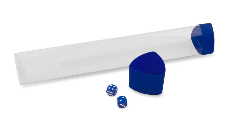 BCW Playmat Tube w/ Cap: Blue Playmats BCW