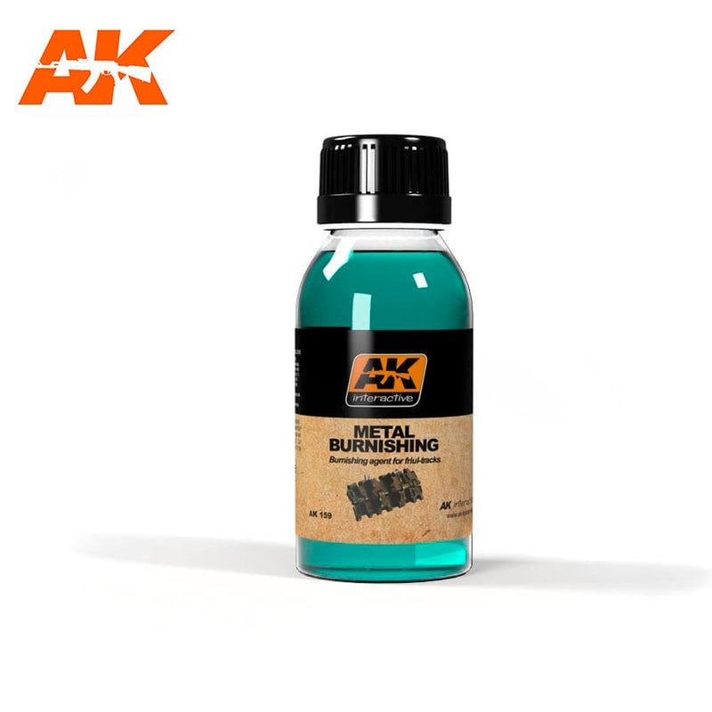 AK Interactive: Metal Burnishing Fluid Model Paints AK INTERACTIVE
