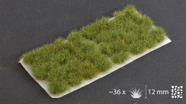Gamer's Grass: Strong Green XL 12mm Wild XL 36Ct Basing Materials Gamer's Grass