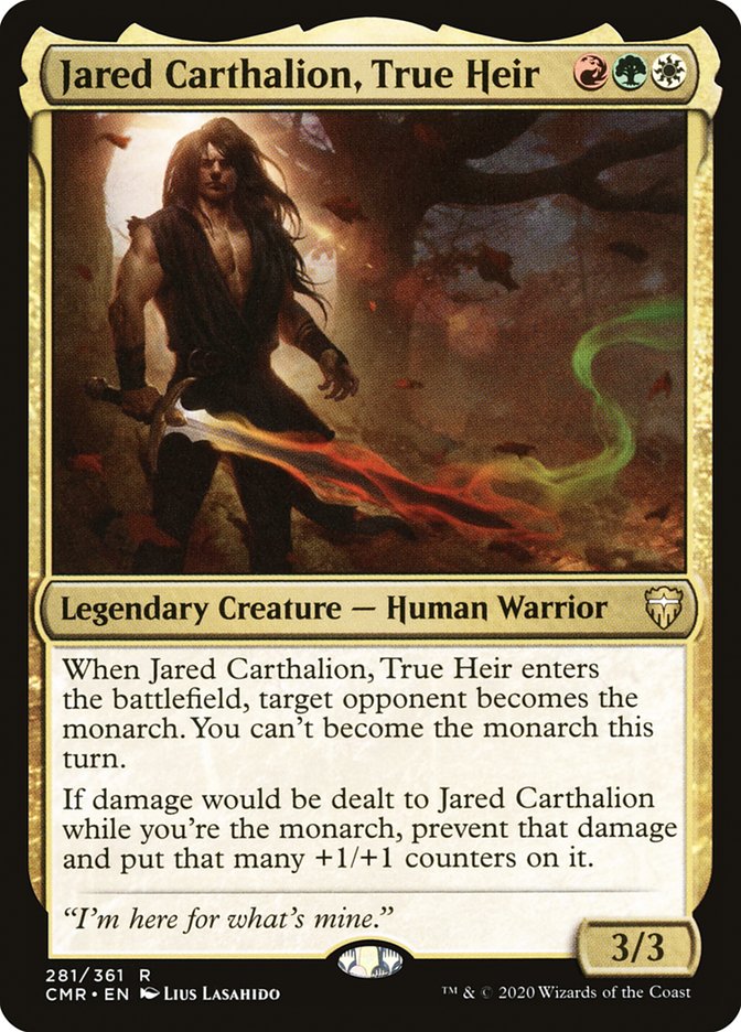 Jared Carthalion, True Heir [Commander Legends]