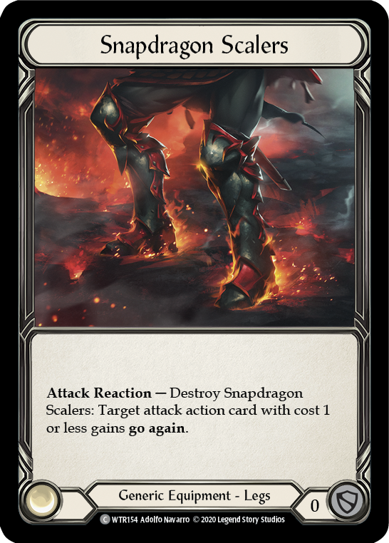 Snapdragon Scalers [WTR154] Unlimited Edition Normal Flesh And Blood Single Flesh And Blood   