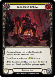 Bloodrush Bellow [WTR007-M] Alpha Print Normal Flesh And Blood Single Flesh And Blood   