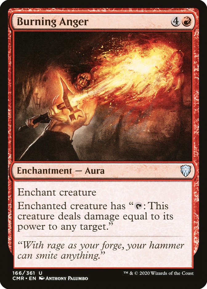 Burning Anger [Commander Legends]
