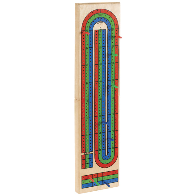 Triple Track Cribbage Board Board Games Outset