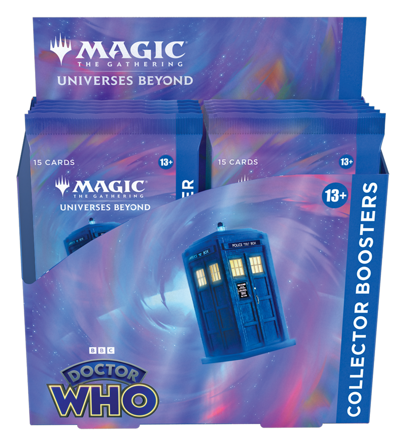 MTG Doctor Who - Collector Booster Box MTG Sealed Magic: The Gathering   