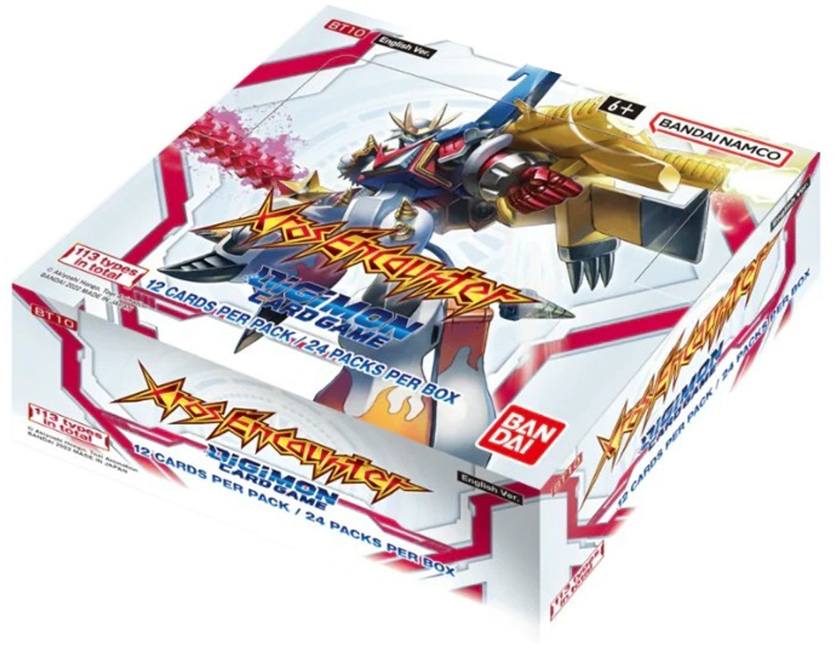 Digimon Xros Encounter Booster Box [BT10] Digimon Sealed Digimon   
