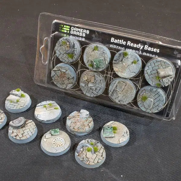 Gamer's Grass: Urban Warfare Bases 32mm Basing Materials Gamer's Grass