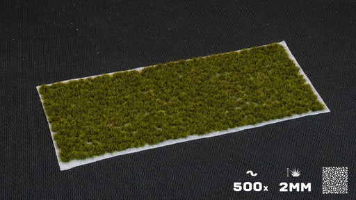 Gamer's Grass: Tiny Tufts Dark Moss 2mm 500x Basing Materials Gamer's Grass