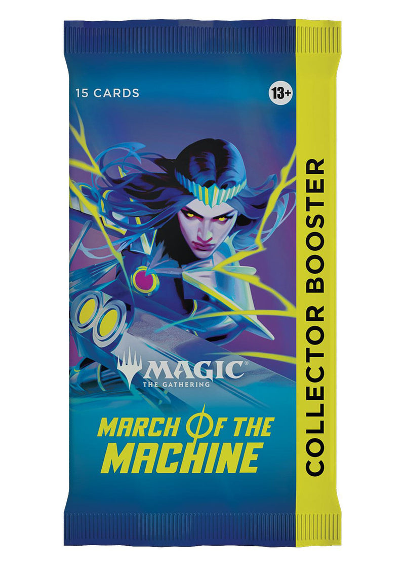 MTG March of the Machine Collector Booster Pack MTG Sealed Magic: The Gathering   
