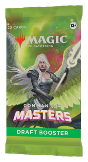 MTG Commander Masters Draft Booster Pack MTG Sealed Magic: The Gathering   
