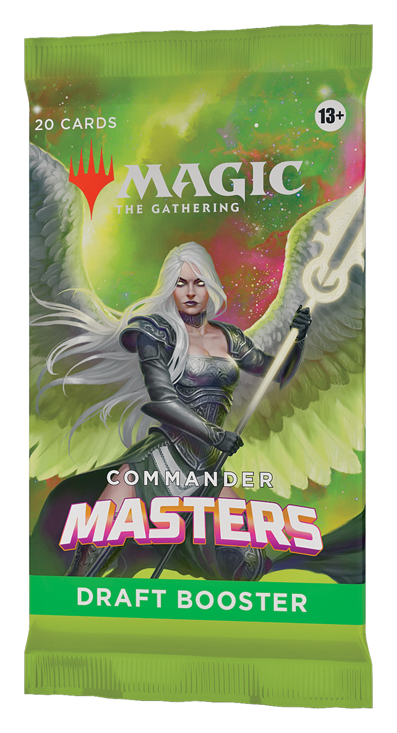 MTG Commander Masters Draft Booster Pack MTG Sealed Magic: The Gathering   