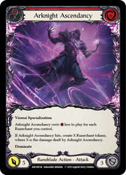 Arknight Ascendancy [ARC080-M] 1st Edition Rainbow Foil Flesh And Blood Single Flesh And Blood   