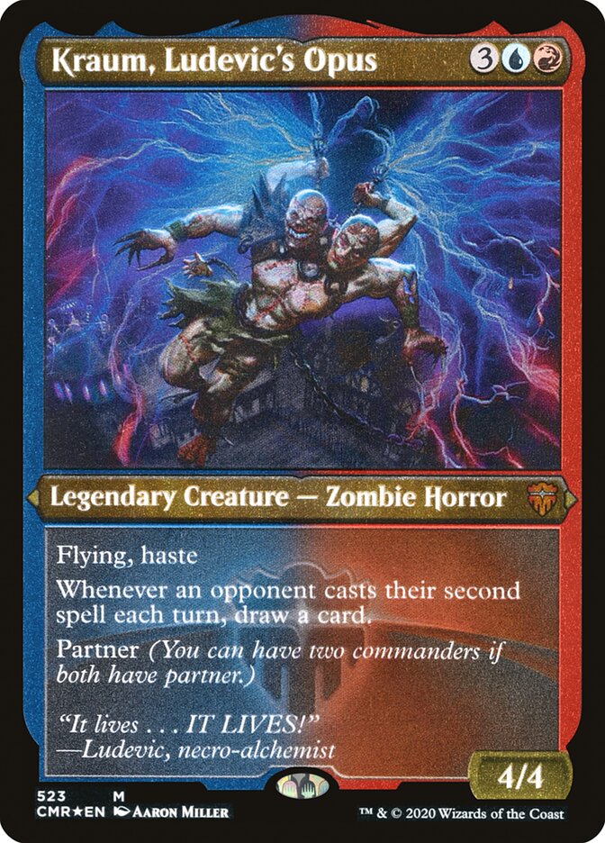 Kraum, Ludevic's Opus (Etched) [Commander Legends]