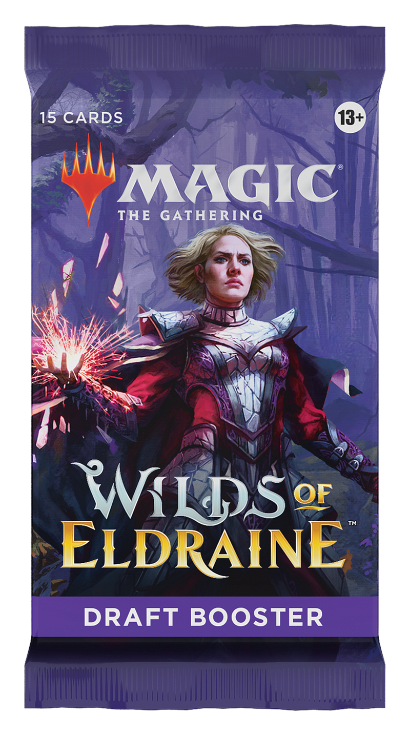 MTG Wilds of Eldraine Draft Booster Pack MTG Sealed Magic: The Gathering   