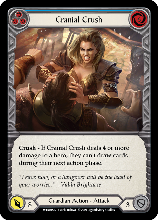 Cranial Crush [WTR045-S] Alpha Print Normal Flesh And Blood Single Flesh And Blood   