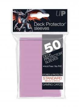 50Ct Bright Pink Standard Deck Protectors Card Sleeves Ultra Pro