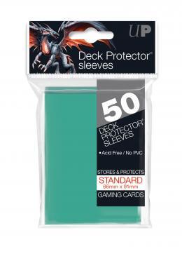 50Ct Aqua Standard Deck Protectors Card Sleeves Ultra Pro