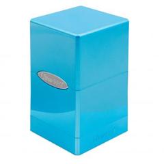 Ultra Pro Hi-Gloss Satin Tower - Topaz Deck Boxes & Storage Ultra Pro