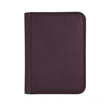 Ultra Pro: Zippered Suede 4-Pocket Binder Amethyst Binders & Pages Ultra Pro