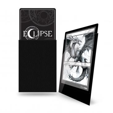 Ultra Pro: Eclipse Pro-Gloss Sleeves - Jet Black 100Ct Card Sleeves Ultra Pro