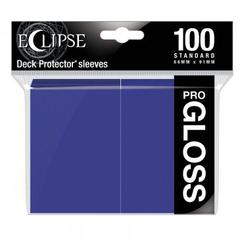 Ultra Pro: Eclipse Pro-Gloss Sleeves - Royal Purple 100Ct Card Sleeves Ultra Pro