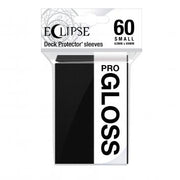 Ultra Pro: 60Ct Pro-Gloss Black Small Deck Protectors Card Sleeves Ultra Pro