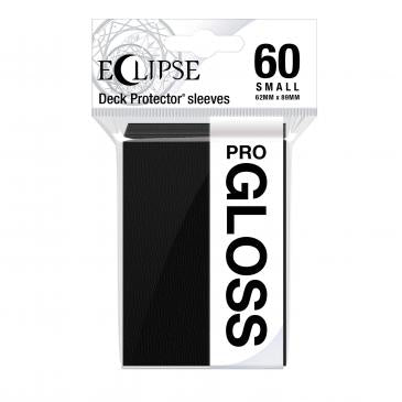 Ultra Pro: 60Ct Pro-Gloss Black Small Deck Protectors Card Sleeves Ultra Pro