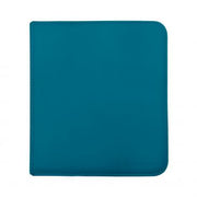 Vivid 12-Pocket Zippered PRO-Binder: Teal Binders & Pages Ultra Pro