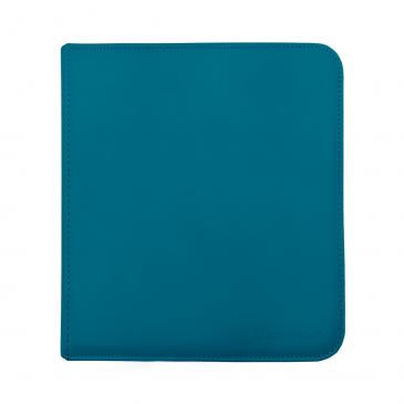 Vivid 12-Pocket Zippered PRO-Binder: Teal Binders & Pages Ultra Pro