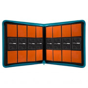 Vivid 12-Pocket Zippered PRO-Binder: Teal Binders & Pages Ultra Pro