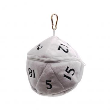 D20 Plush Dice Bag - White Toys & Plushes Ultra Pro   