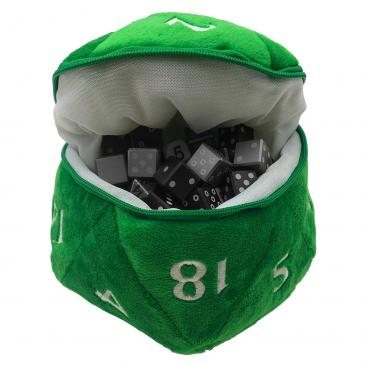 D20 Plush Dice Bag - Green Toys & Plushes Ultra Pro   