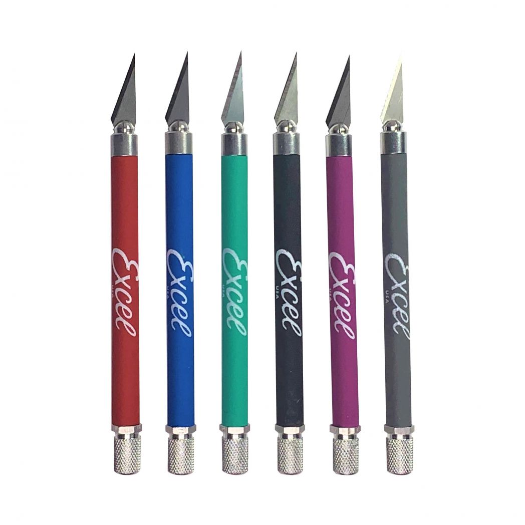 Excel: K18 Grip-On Knife (Random Colour) Model Tools & Glue PM Hansen Ltd