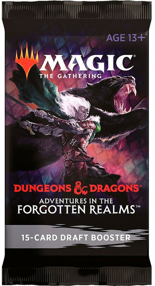 MTG Dungeons & Dragons: Adventures in the Forgotten Realms - Draft Booster Pack MTG Sealed Magic: The Gathering   
