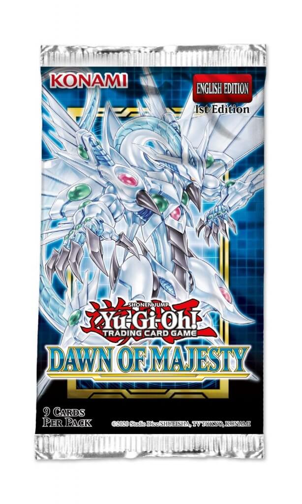 Yu-Gi-Oh! Dawn of Majesty - Booster Pack (1st Edition) Yugioh Sealed Yu-Gi-Oh!   