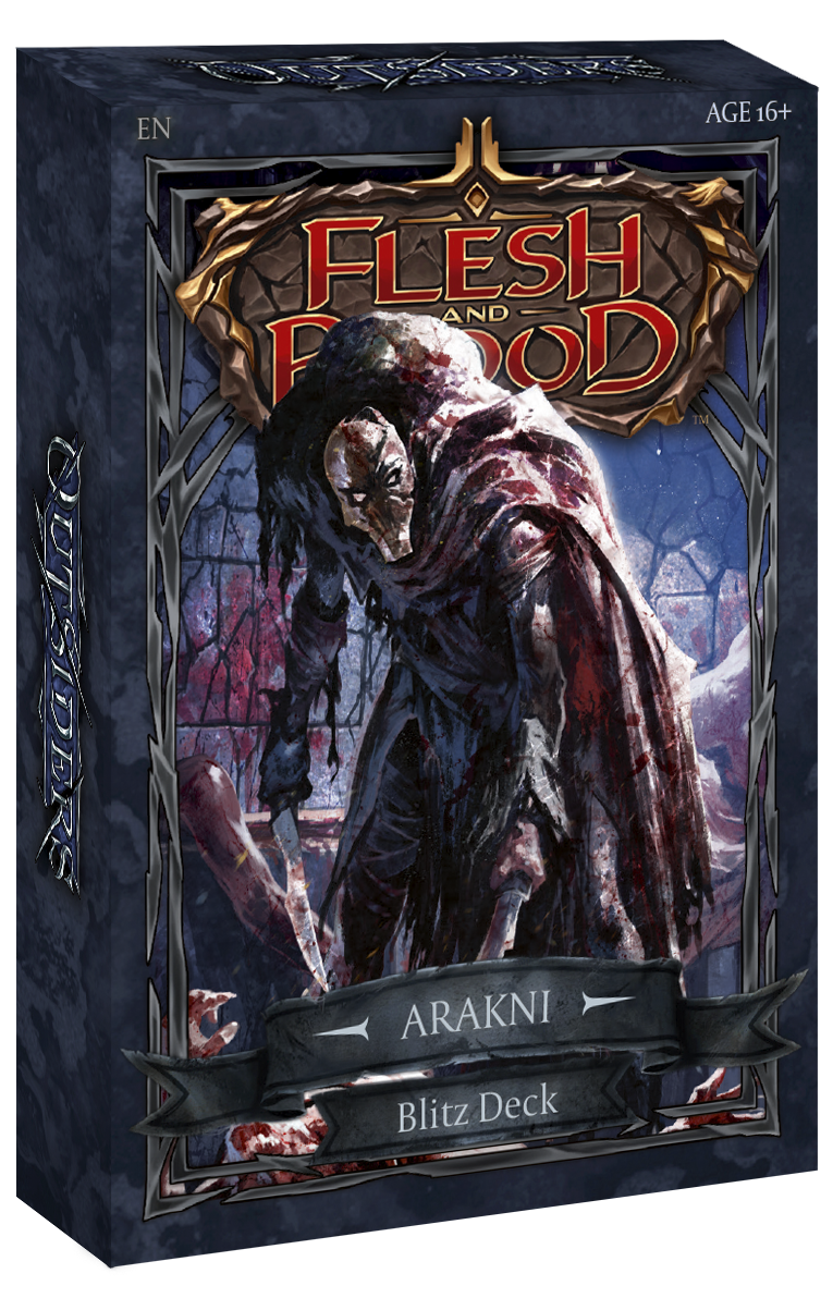 Flesh and Blood Outsiders Blitz Deck (Arakni) Flesh And Blood Sealed Flesh And Blood   