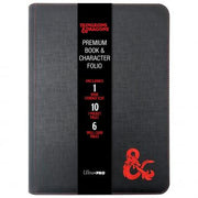 Ultra Pro: Premium Zippered Book & Character 10-Pocket Folio Dungeons & Dragons Tabletop RPGs Ultra Pro