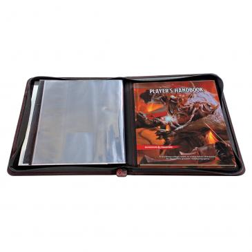 Ultra Pro: Premium Zippered Book & Character 10-Pocket Folio Dungeons & Dragons Tabletop RPGs Ultra Pro