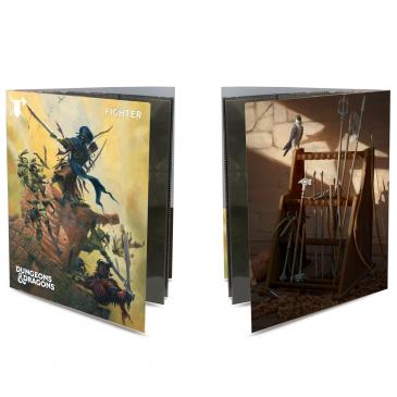 Ultra Pro: Fighter - Class Folio with Stickers for Dungeons & Dragons Tabletop RPGs Ultra Pro