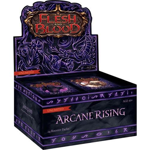 Flesh and Blood Arcane Rising Booster Unlimited Edition Box Flesh And Blood Sealed Legend Story Studios   
