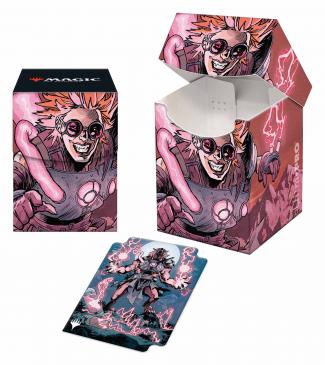 Innistrad Midnight Hunt 100+ Deck Box: Reckless Stormseeker Deck Boxes & Storage Ultra Pro