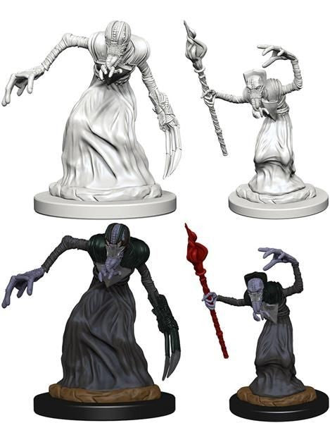D&D Nolzur's Marvelous Miniatures: W1 Mind flayers Unpainted Miniatures WizKids