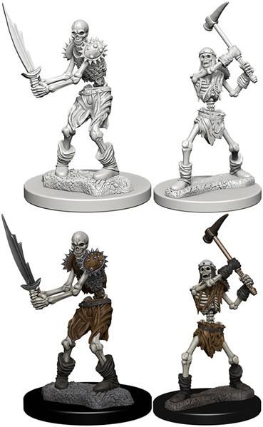 D&D Nolzur's Marvelous Miniature: W1 Skeletons Unpainted Miniatures WizKids
