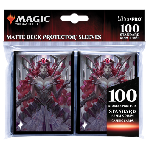 Innistrad Crimson Vow 100ct Sleeves: Olivia, Crimson Bride Card Sleeves Ultra Pro