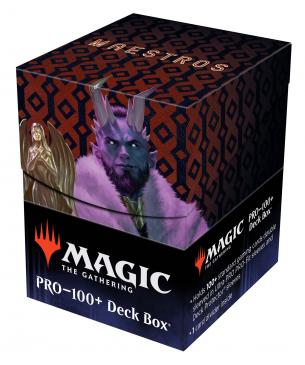 Streets of New Capenna 100+ Deck Box V2: Maestros Deck Boxes & Storage Ultra Pro